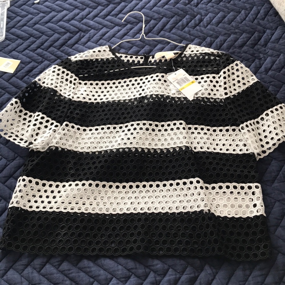 Brand new Michael kors see-through top